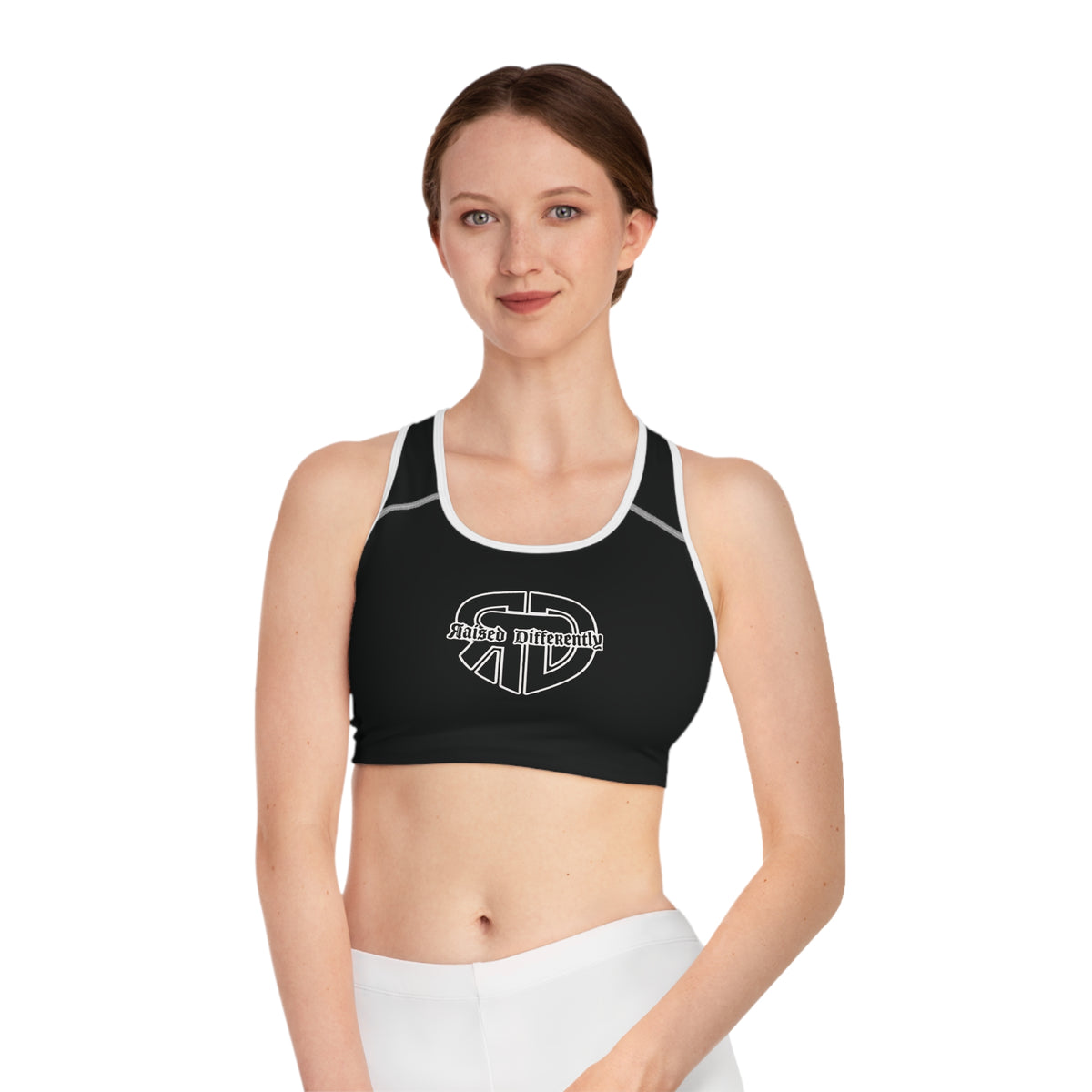 RD Logo Racerback Sports Bra