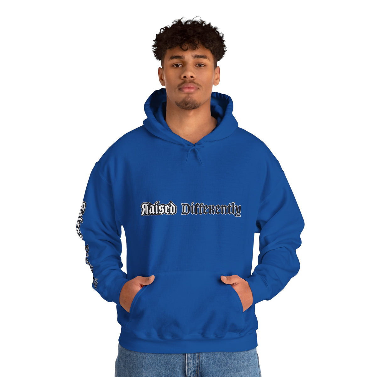 RD Black/White Wordmark Hoodie