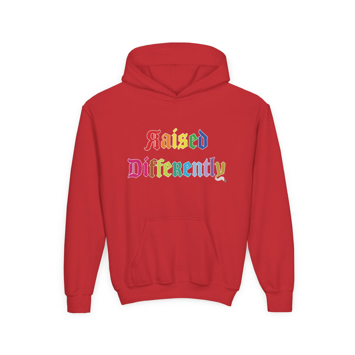 RD Colorful Gothic Youth Hoodie