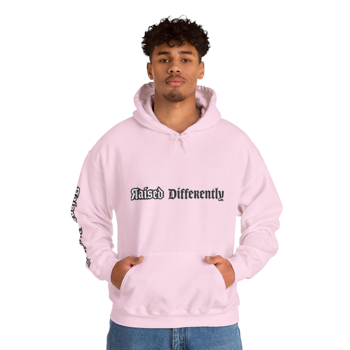 RD Black/White Wordmark Hoodie