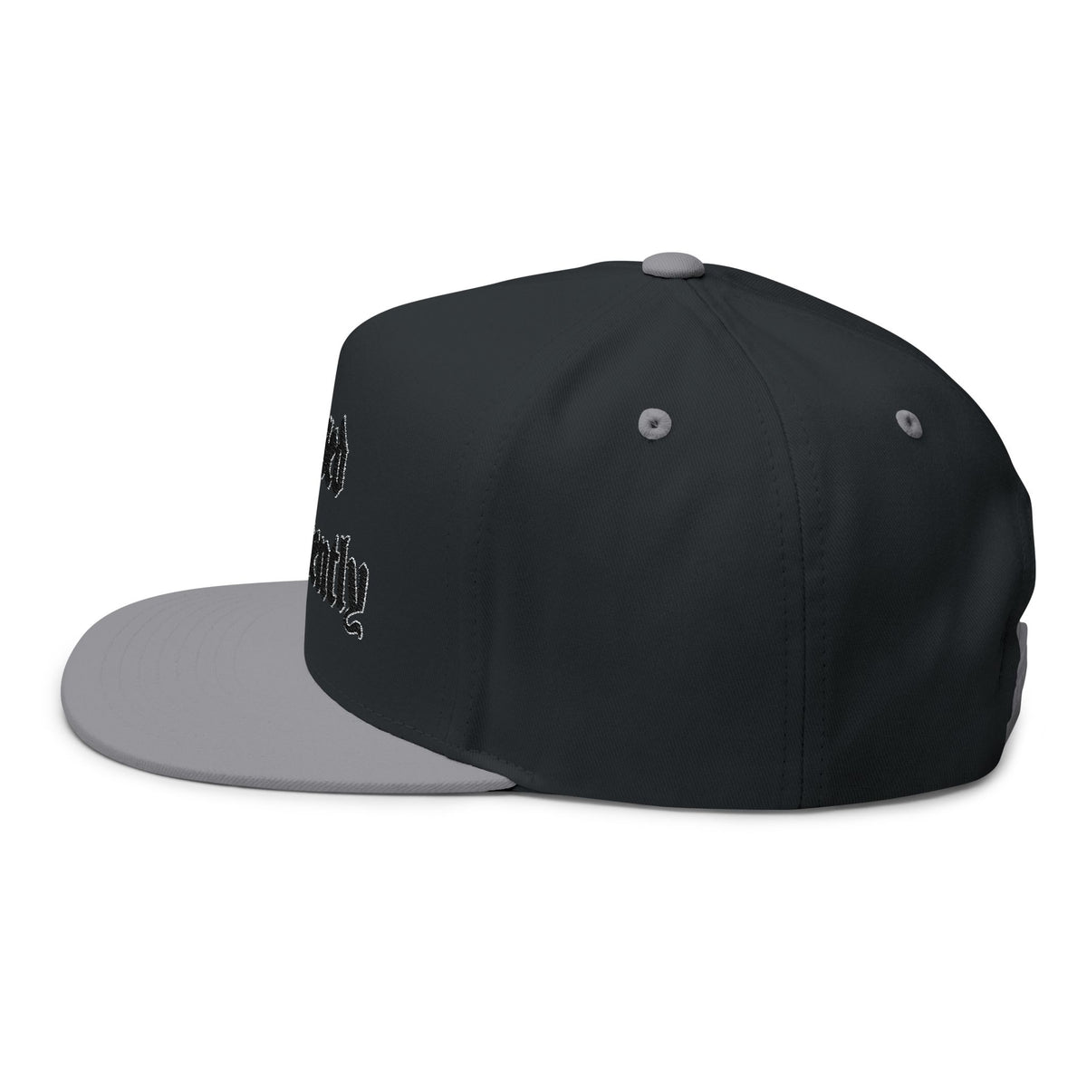 RD Embroidered Flat Bill Cap