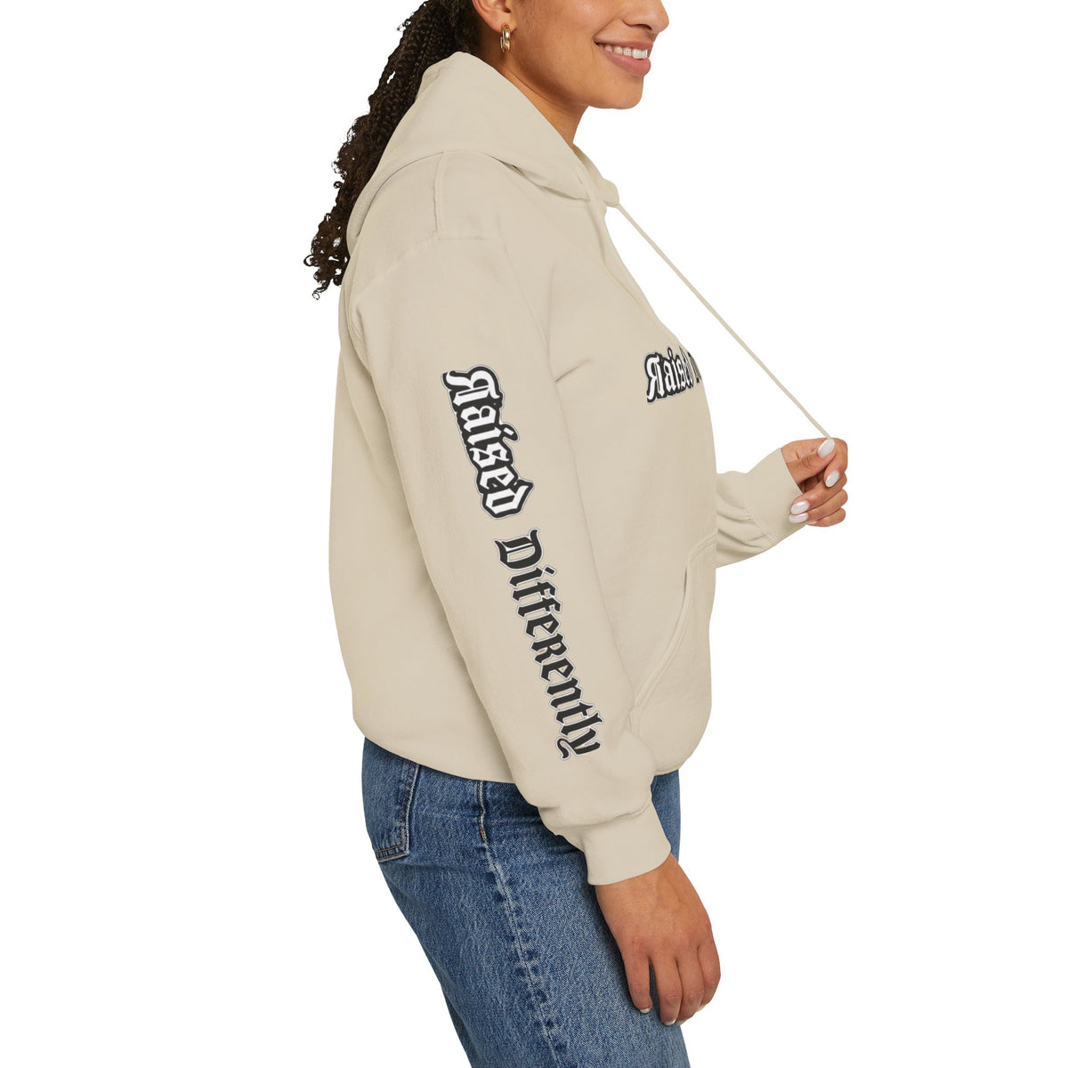 RD Black/White Wordmark Hoodie