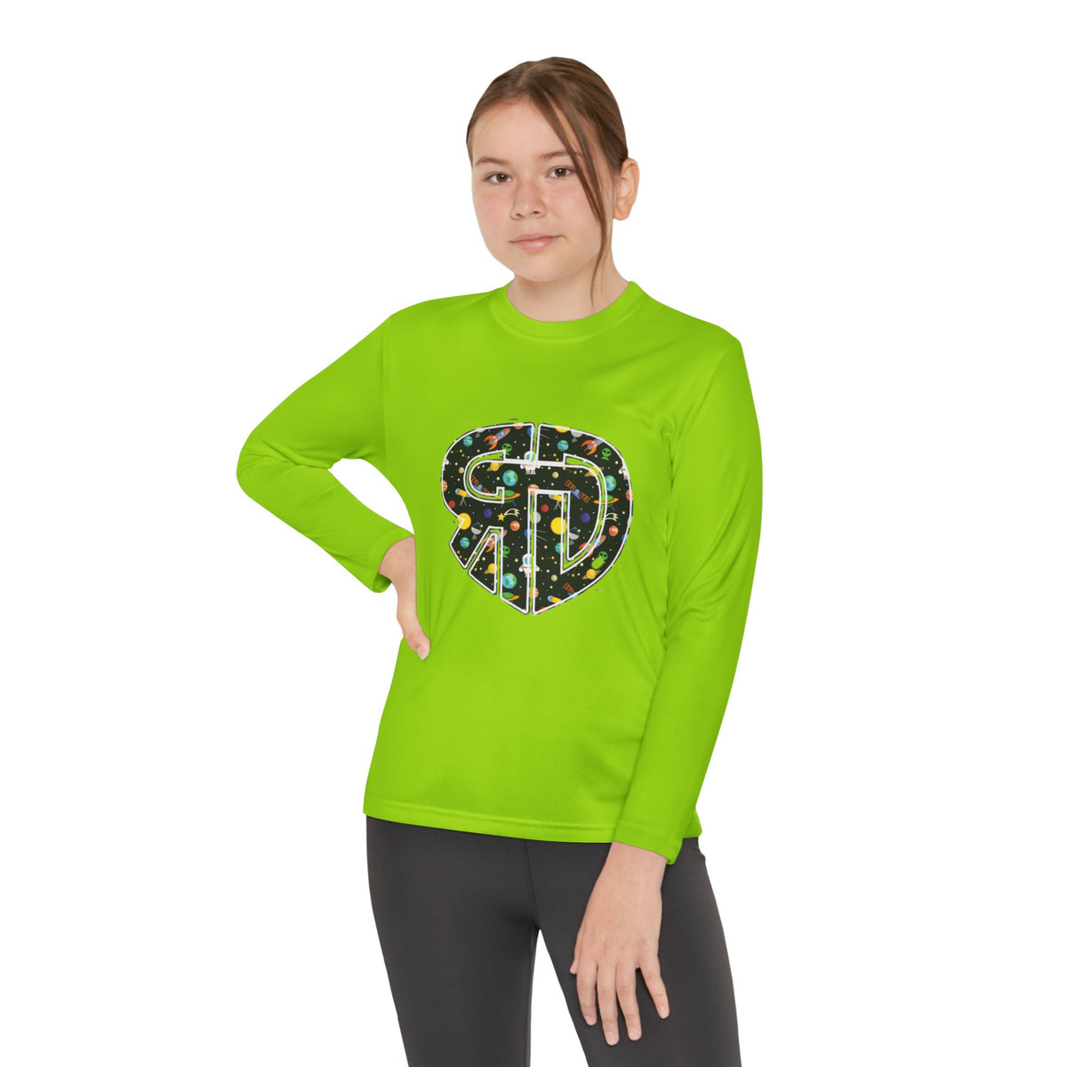 RD Space Logo Youth Long Sleeve Tee