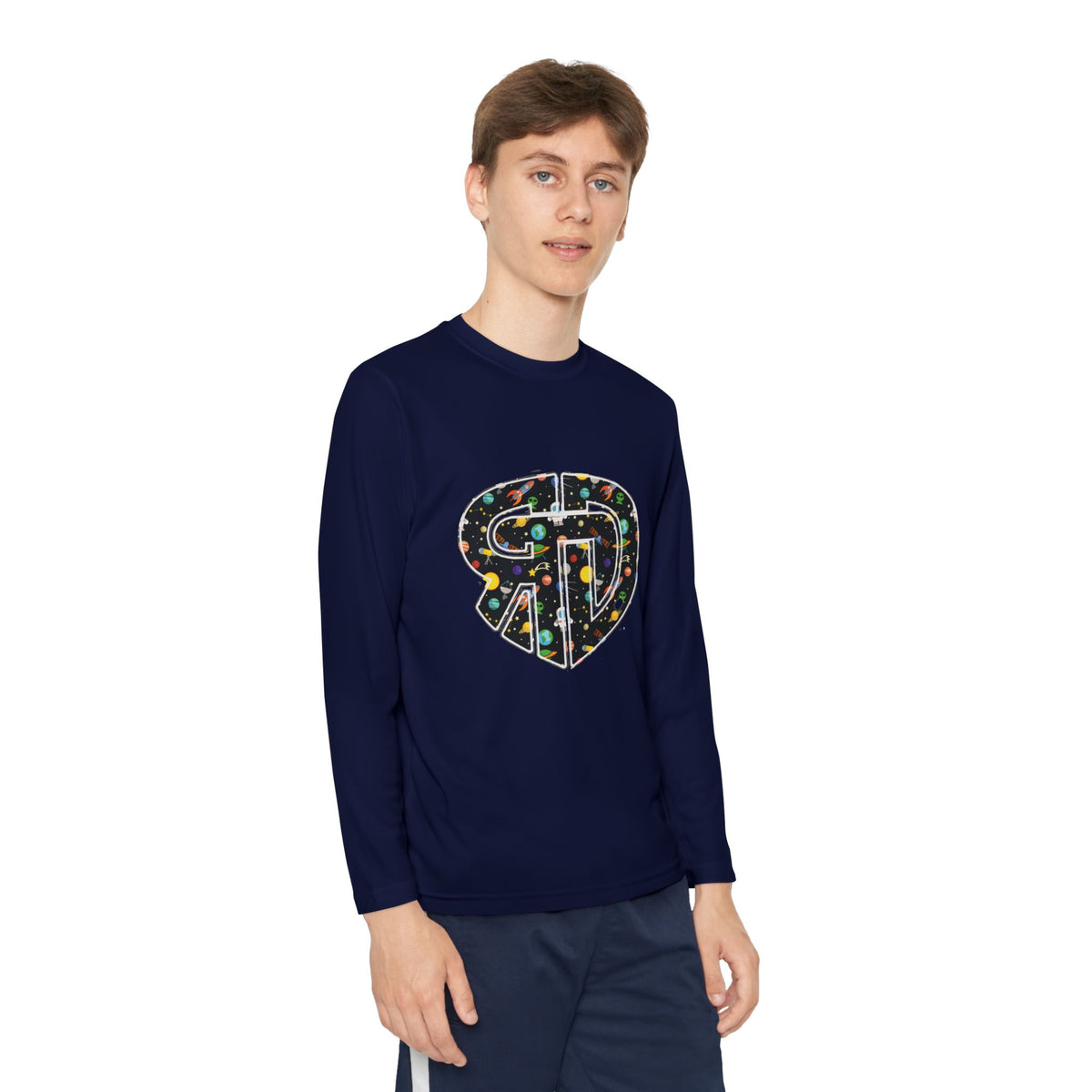 RD Space Logo Youth Long Sleeve Tee