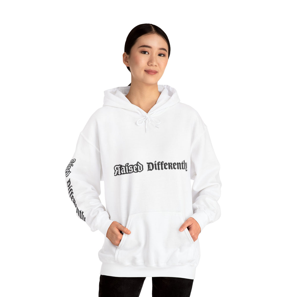 RD Black/White Wordmark Hoodie