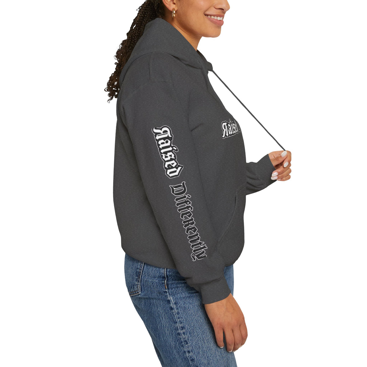 RD Black/White Wordmark Hoodie