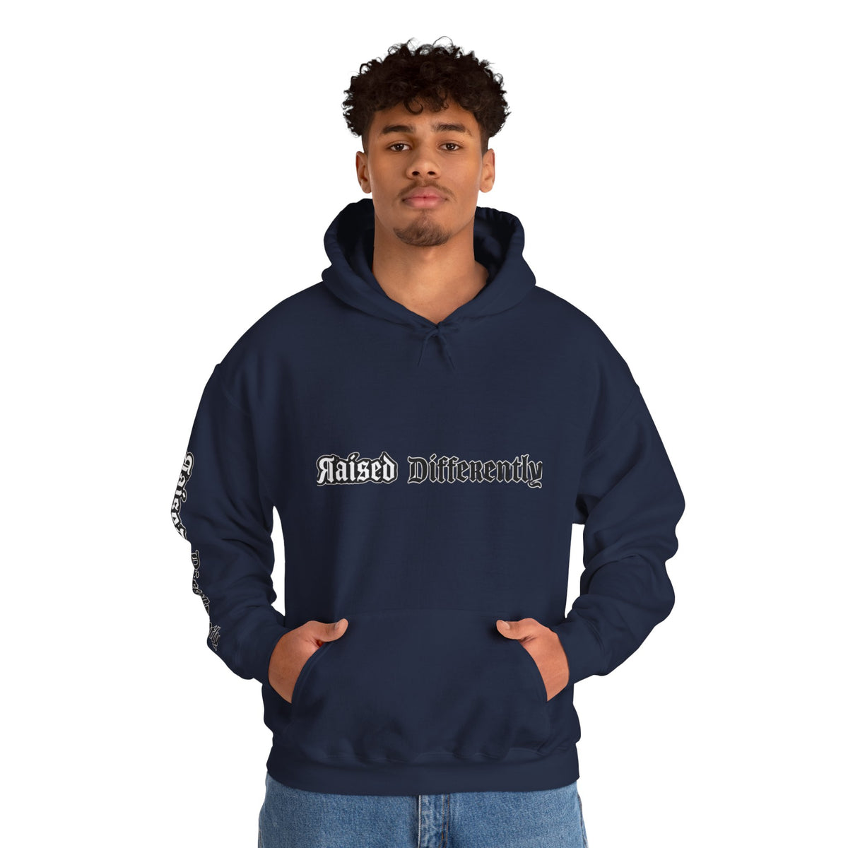 RD Black/White Wordmark Hoodie