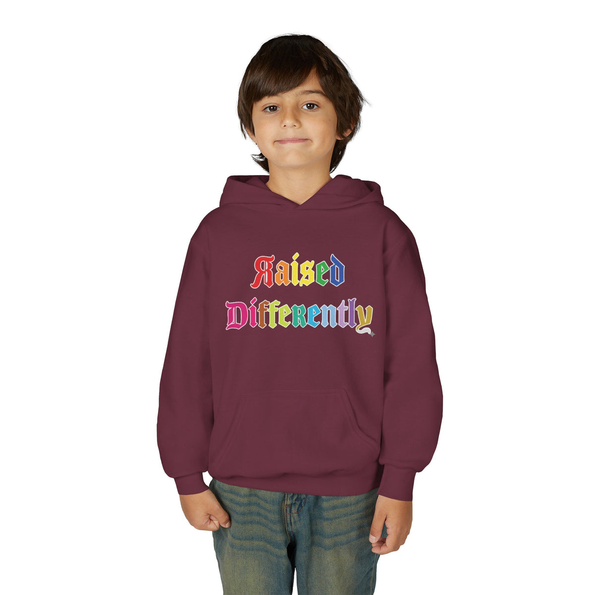 RD Colorful Gothic Youth Hoodie