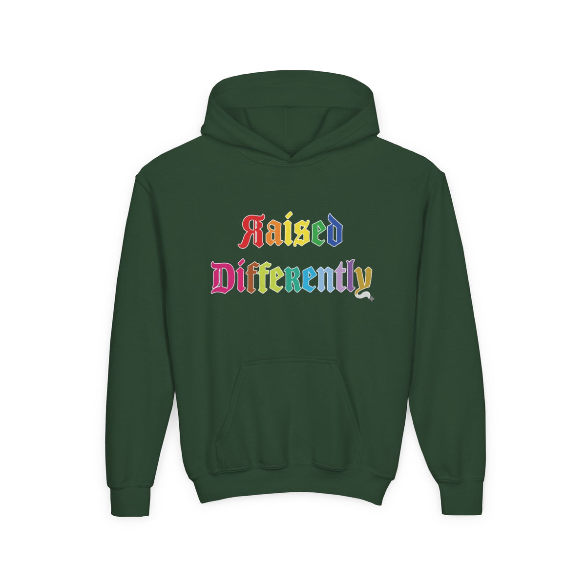 RD Colorful Gothic Youth Hoodie