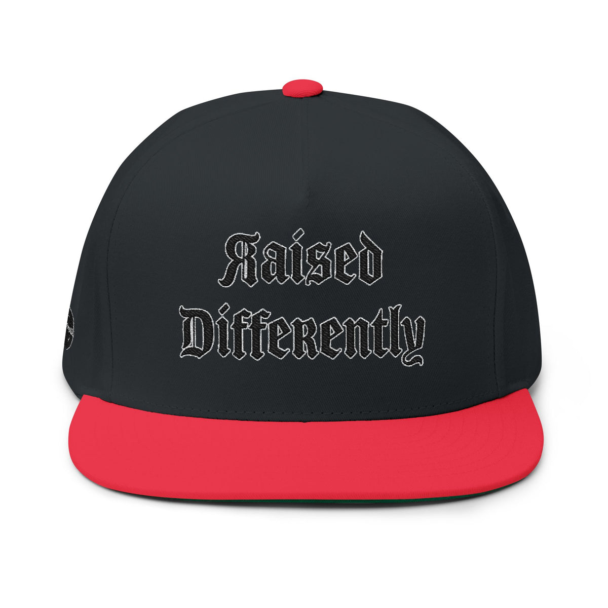 RD Embroidered Flat Bill Cap