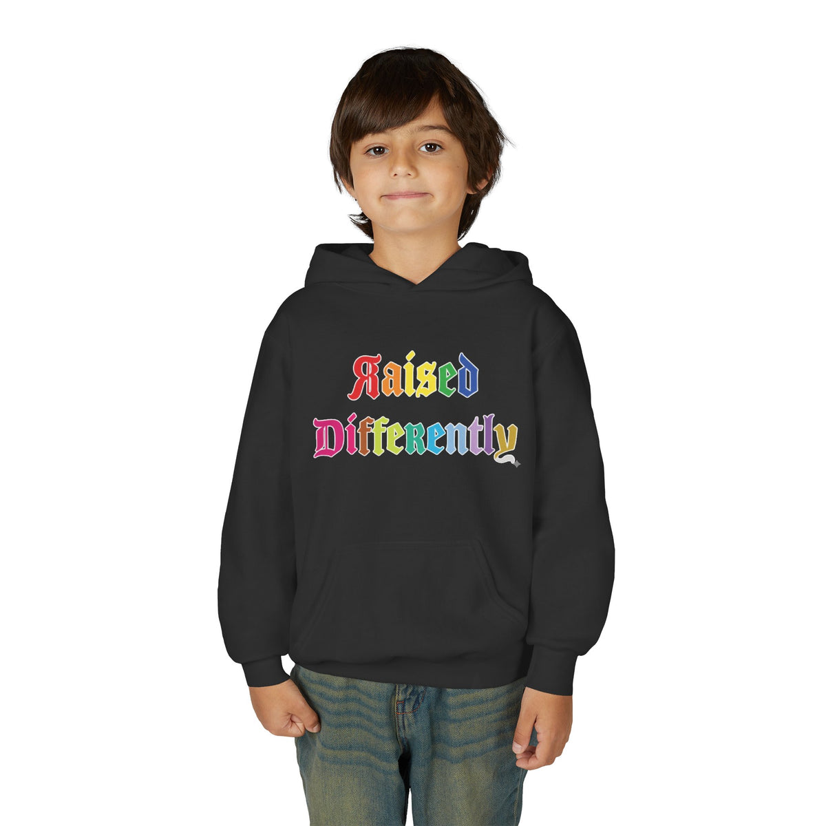 RD Colorful Gothic Youth Hoodie