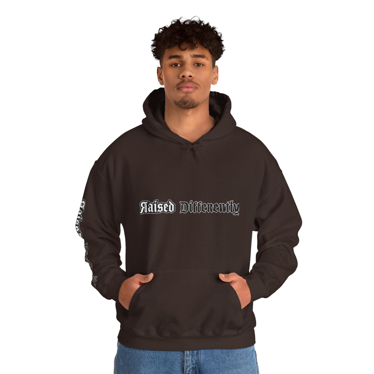 RD Black/White Wordmark Hoodie