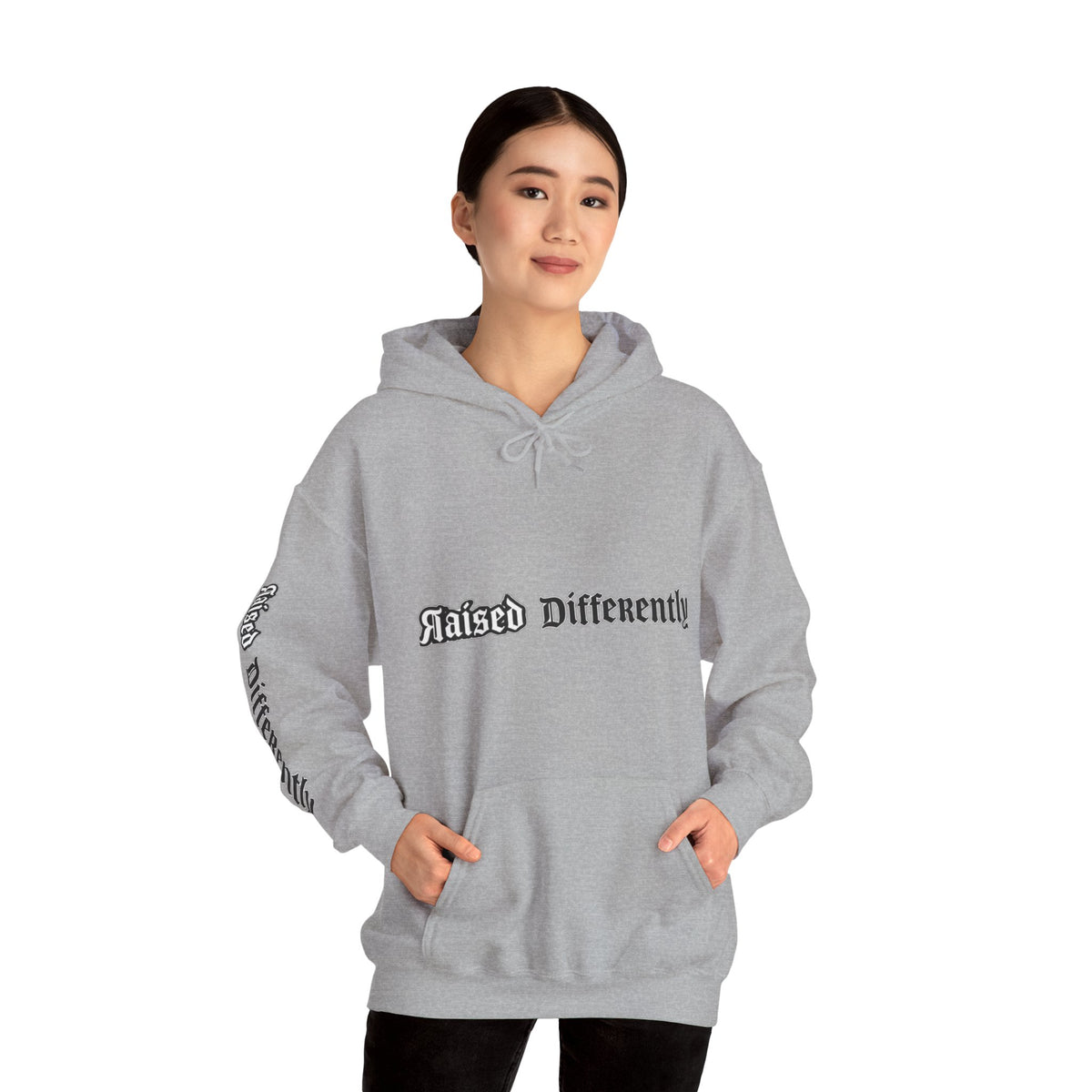 RD Black/White Wordmark Hoodie