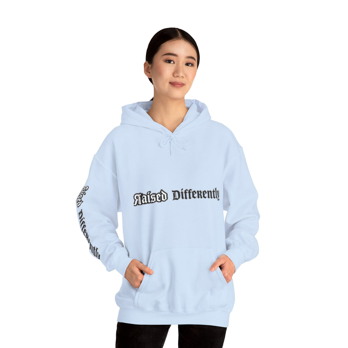 RD Black/White Wordmark Hoodie
