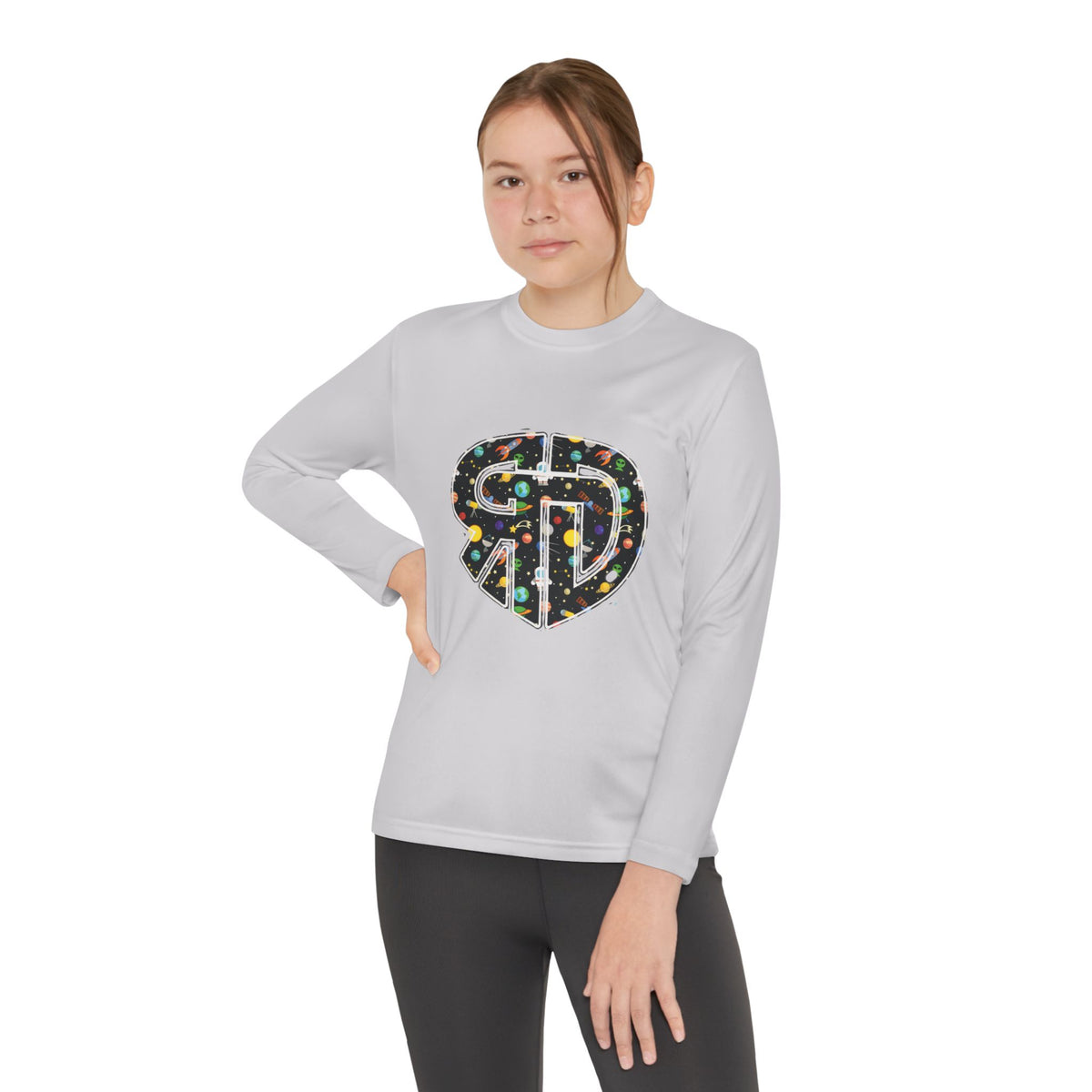 RD Space Logo Youth Long Sleeve Tee